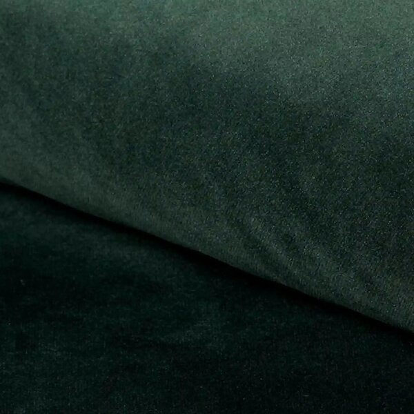 Fotoliu NORDIC 1, verde/fag, stofa catifelata/lemn, 76x75x90 cm