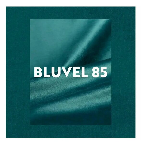 Fotoliu TM-1, stofa catifelata turcoaz - Bluvel 85, 67x60x76 cm