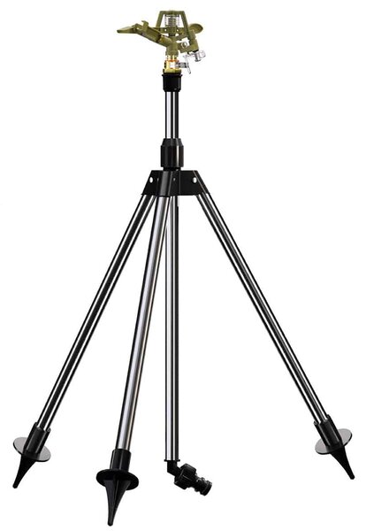 Aspersor pentru gazon SVEN cu suport telescopic 30-360° Gardebruk