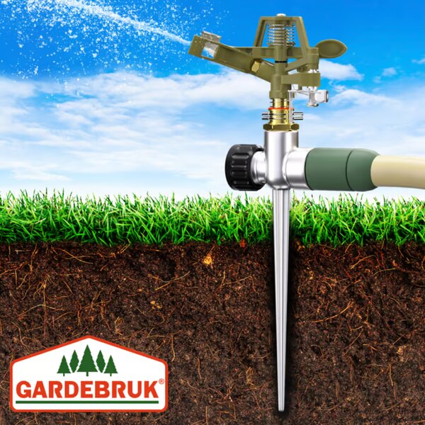 Aspersor pentru gazon SVEN cu țăruș, 29cm Gardebruk