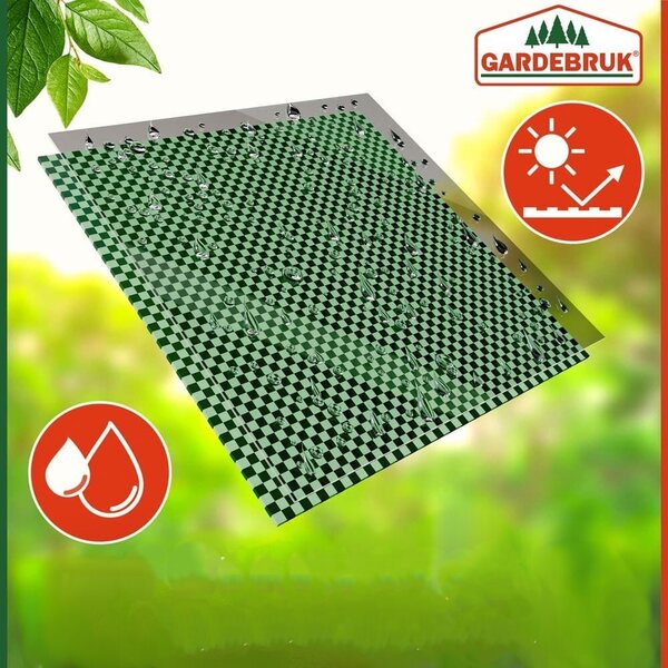 Sac pentru deșeuri de grădină GARDEN, set 2 piese, 67x77cm, verde Gardebruk
