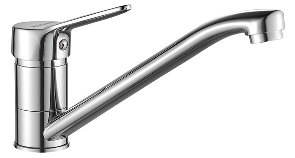 Kuchinox Tibi, baterie de chiuvetă independentă cu pipă rotativă, cromată, LAV-BQY_060D