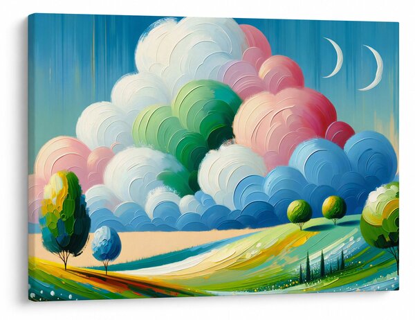 Tablou - Peisaj cu nor (70x50 cm)