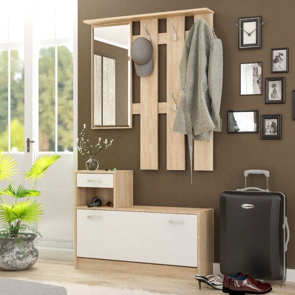 Mobilier de hol Jamie, 100x28x187 cm