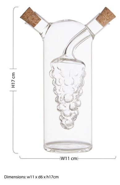 Set olivieră și oțetieră din sticlă Montela – Premier Housewares