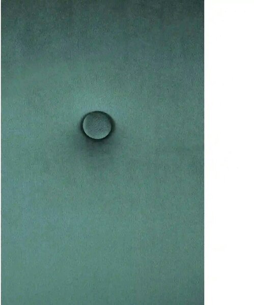 Fotoliu SANTI, verde inchis/auriu, stofa catifelata/otel, 74x74x88 cm