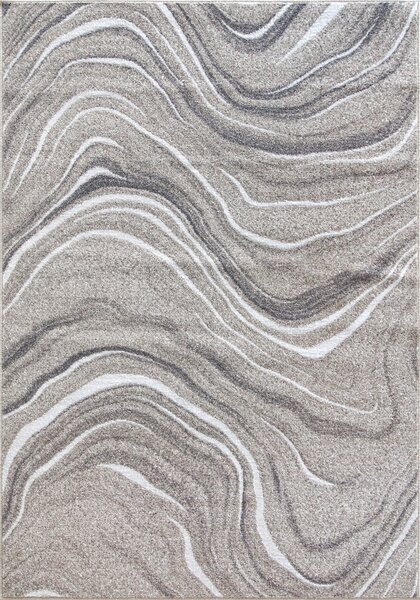 Covor Sufragerie Dormitor, Model Elma El013 116, Gri Bej 80x150