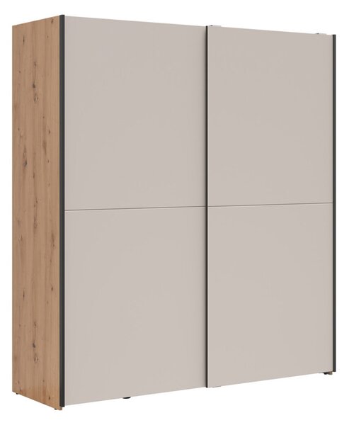 Dulap Nudali 102Cașmir, Stejar artizan, 19x17x6cm, Uși dulapUși dulap: Glisante