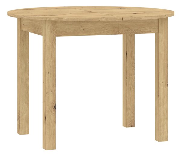 Masă Bristol 226Stejar artizan, 8cm, ExtensieExtensie, PAL laminat, MDF