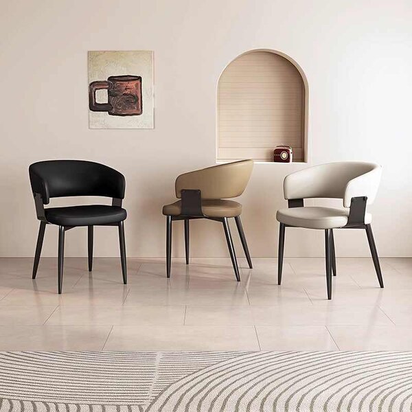 Scaun de Bucatarie 2HOME, living, comercial Carino, Negru