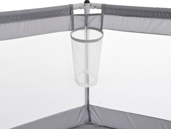 Piscina de bile pliabila Gri 120x67x60 cm