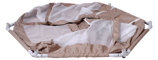 Piscina de bile pliabila Auriu 120x67x60 cm