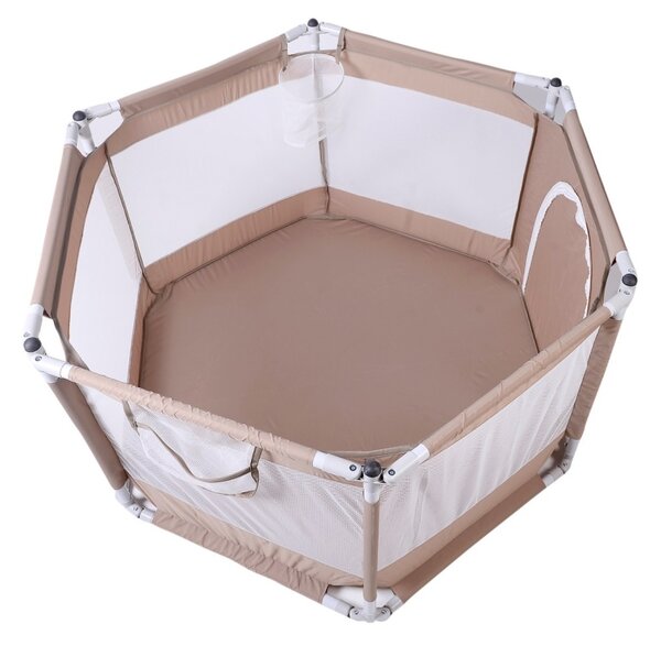 Piscina de bile pliabila Auriu 120x67x60 cm