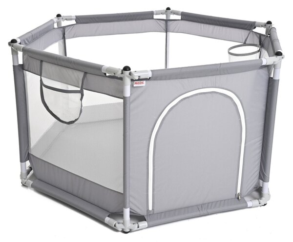 Piscina de bile pliabila Gri 120x67x60 cm