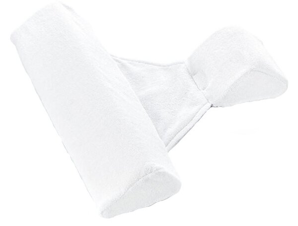 Perna anti-rasucire pentru bebelusi Side Sleep White