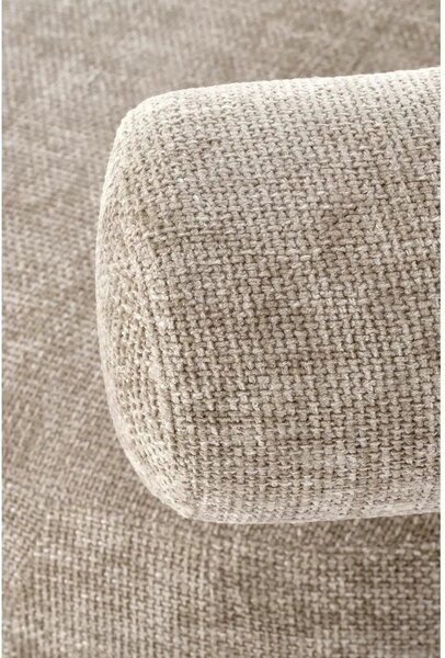 Fotoliu pentru living HAZARD, stofa clasica bej - Haga 30, 90x82x72 cm