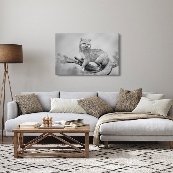 Tablou - Vulpe gri (90x60 cm)