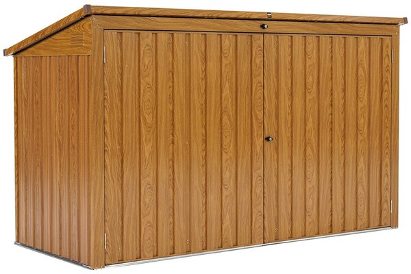 Depozitare coșuri de gunoi 3 x 240l Hamilton Store Boss maro
