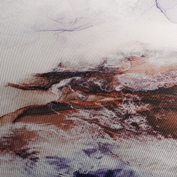 Tablou - Marmură violet N⁰1 (90x60 cm)