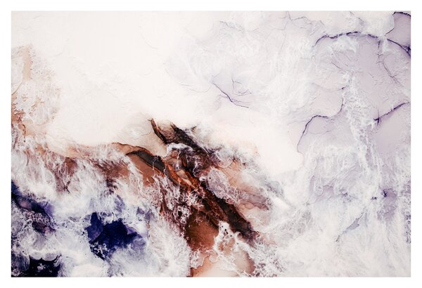 Tablou - Marmură violet N⁰1 (90x60 cm)