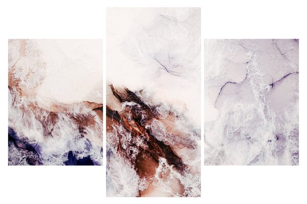 Tablou - Marmură violet N⁰1 (90x60 cm)