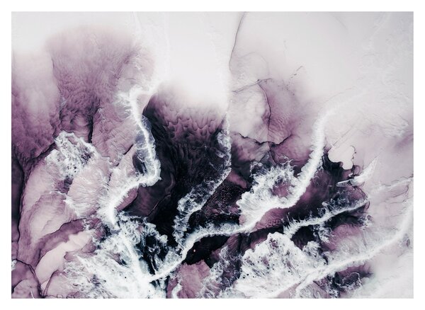 Tablou - Marmură violet N⁰2 (70x50 cm)