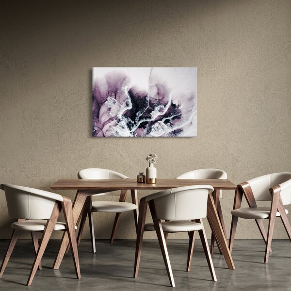 Tablou - Marmură violet N⁰2 (90x60 cm)