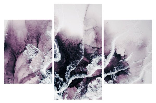Tablou - Marmură violet N⁰2 (90x60 cm)