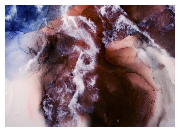Tablou - Marmură violet N⁰3 (70x50 cm)