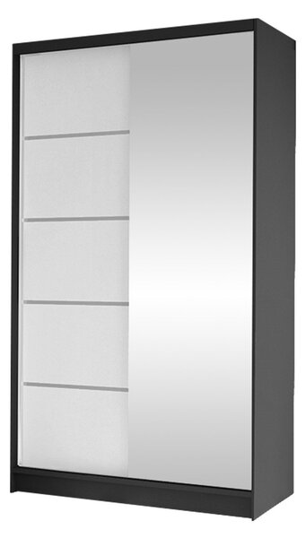 Dulap de haine Master III (negru + alb). 1122565