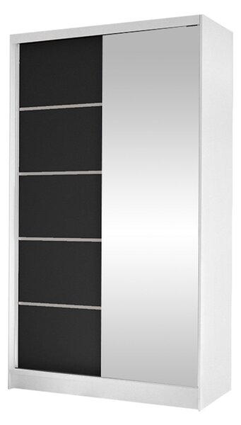 Dulap de haine Master III (negru + alb). 1122565