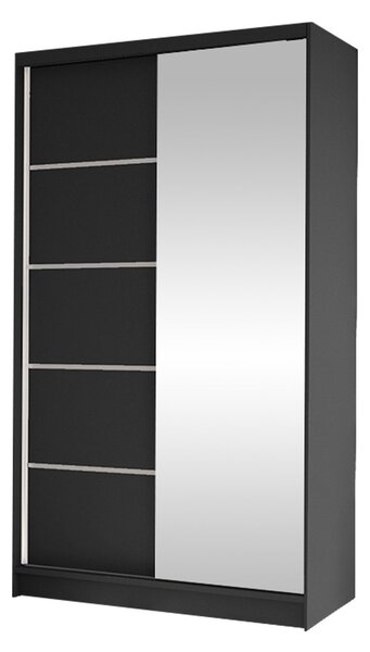 Dulap de haine Master III (negru + alb). 1122565