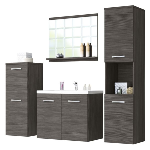Set mobilier baie Megasa I (lefkas) (fără baterie, fără sifon, cu lavoar). 1122592