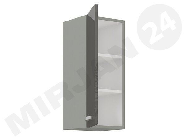 Dulap superior bucătărie Milo 30 G-72 F (gri + crem lucios). 1122679