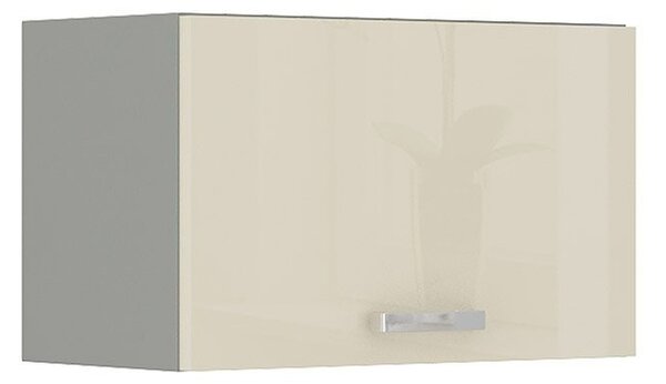 Dulap superior bucătărie Milo 60 GU-36 1F (gri + crem lucios). 1122673