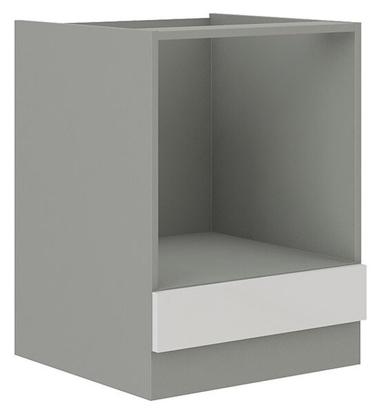 Dulap sub cuptor de copt Milo 60 DG BB (gri + alb lucios). 1122682