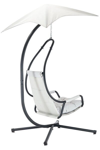 Fotoliu suspendat Slayer (antracit + alb gri). 1123001