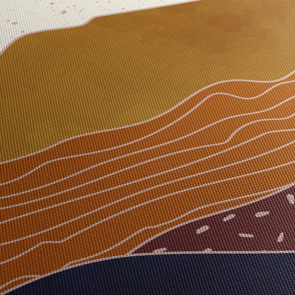 Tablou - Muntele de design Spacefrog N⁰1 (70x50 cm)