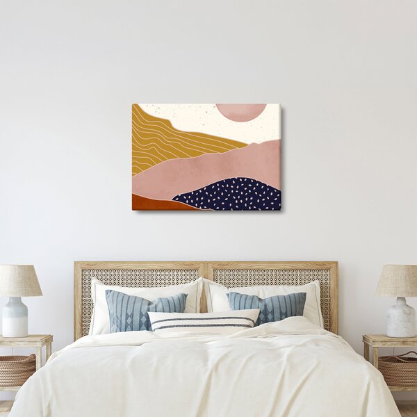 Tablou - Muntele de design Spacefrog N⁰3 (70x50 cm)