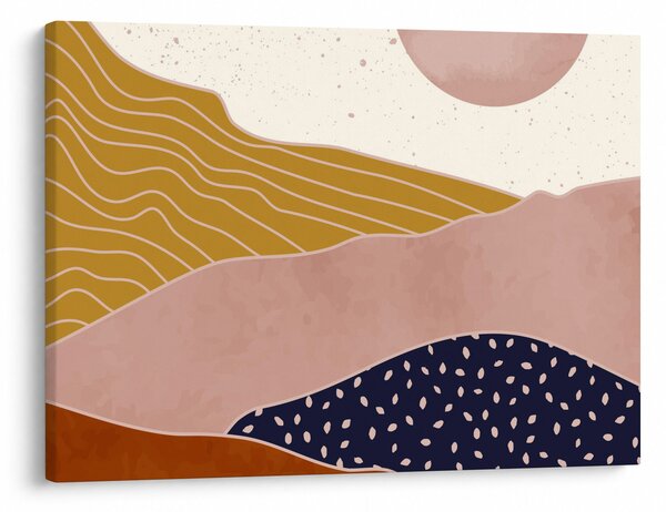 Tablou - Muntele de design Spacefrog N⁰3 (70x50 cm)