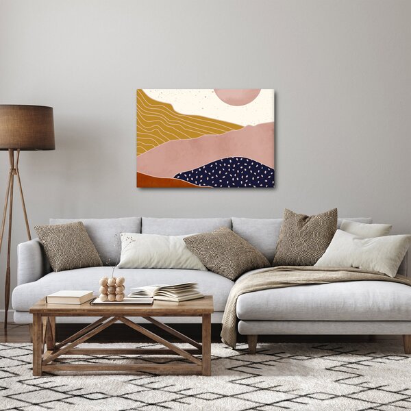 Tablou - Muntele de design Spacefrog N⁰3 (70x50 cm)
