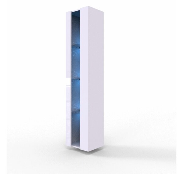 Mobilier living Ziggy III (negru + negru lucios). 1123290