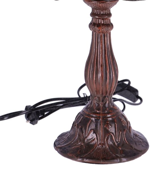 Lampa de masa Tiffany Libelula h 45 cm ,abajur 30 cm