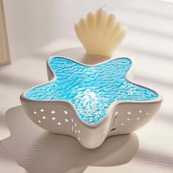 Starlume™ Proiector Led în Formă De Stea De Mare Cu Telecomandă