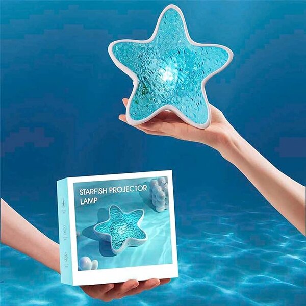 Starlume™ Proiector Led în Formă De Stea De Mare Cu Telecomandă