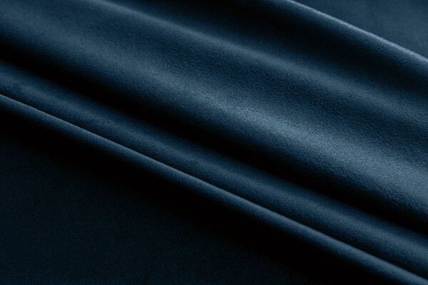Draperie opaca DREAM VELVET 140x250 cm, petrol Agatat: Inele metalice