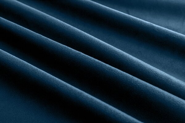Draperie opaca DREAM VELVET 140x250 cm, petrol Agatat: Inele metalice