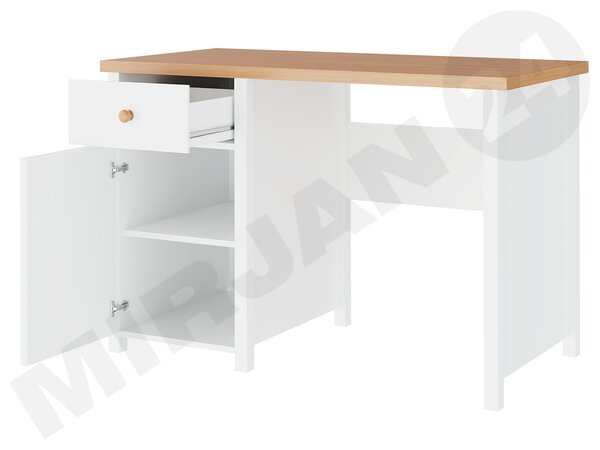 Masă PC Kokos KS-4 (alb + Stejar nash). 1122394