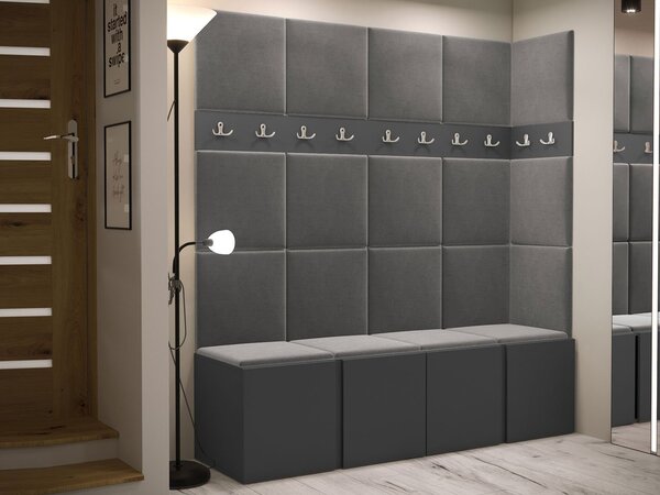 Mobilier hol Tovenaz II (grafit + oțel). 1123051