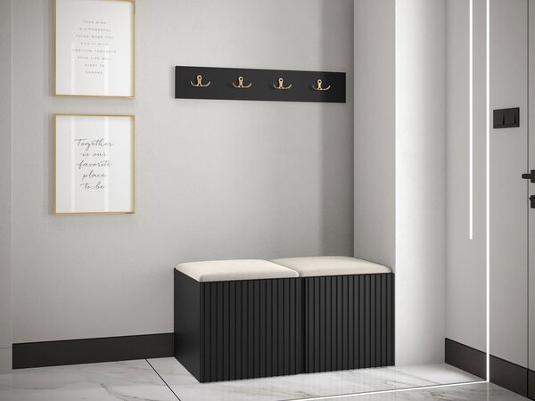 Mobilier hol Torro VI (negru + bej). 1123167